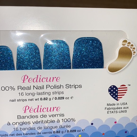 “How Swede It Is” Color Street, Pedicure, 100% Nail Polish Strips - Picture 2 of 4